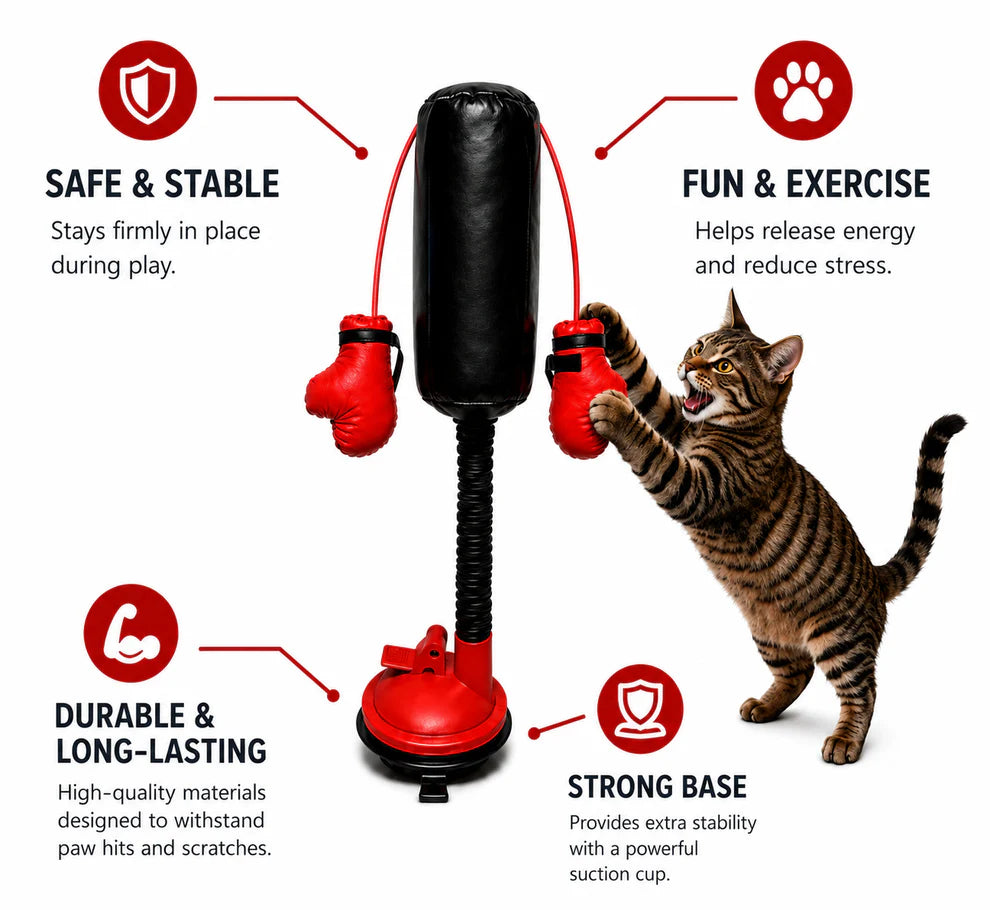 PunchPaws Interactive Cat Toy